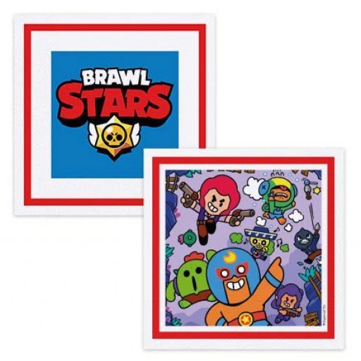 Brawl Star Peçete 16'lı