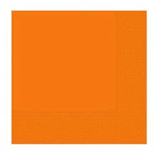 Peçete Turuncu 33x33cm 16'lı