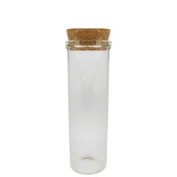 ŞİŞE DENEY TÜPÜ MANTAR TIPALI 7 CM  PK:1