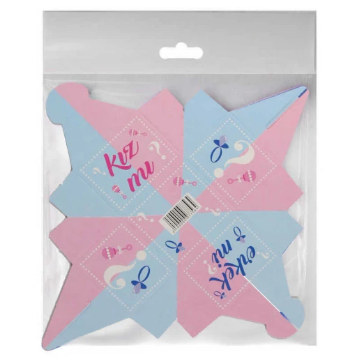 Lokumluk Karton Kız Mı Erkek Mi 25'li