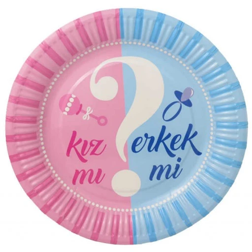 Tabak Karton Cinsiyet Belirleme 8'lı