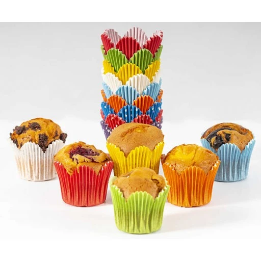 Kap Kek Kapsülü Lotus Modeli Mavi 200'li