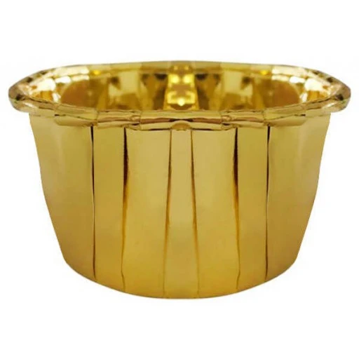 Kap Kek Kapsülü Metalize Altın 25'li