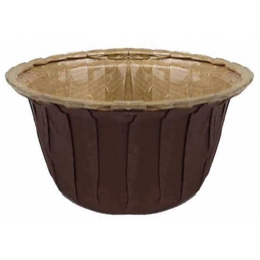 Kap Kek Kapsülü Sufle Kahverengi 100'lü