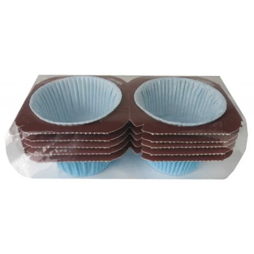 Kap Kek Kapsülü Tray Modeli Mavi 2 Li Set 5'li