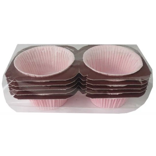 Kap Kek Kapsülü Tray Modeli Pembe 2 Li Set 5'li