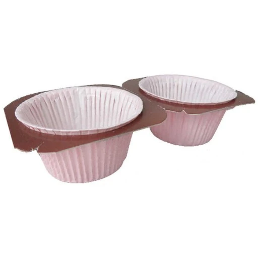 Kap Kek Kapsülü Tray Modeli Pembe 2 Li Set 5'li
