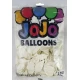 Balon Düz 12 inç (jojo Balloons) Beyaz 100'lü
