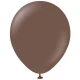 Balon Düz 12 inç (jojo Balloons) Kahverengi 100'lü