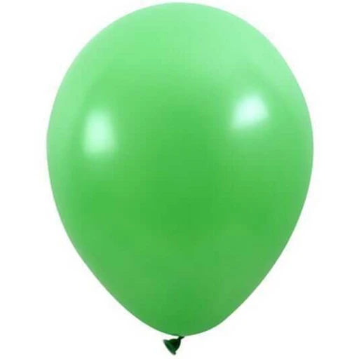 Balon Düz 5 inç Çimen Yeşili 100'lü