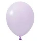 Balon Düz 5 inç Makaron Lila 100'lü