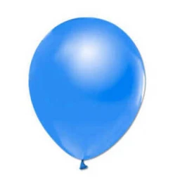 Balon Düz 5 inç Mavi 100'lü