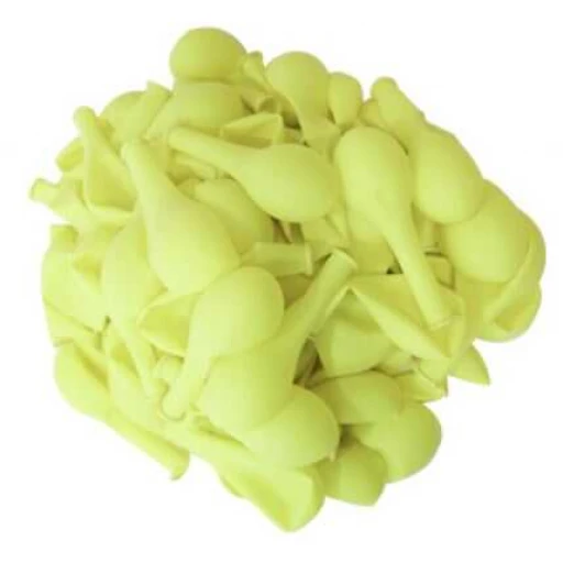 Balon Düz Neon Fosforlu 12 inç Sarı 100'lü Y
