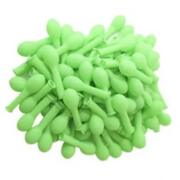 Balon Düz Neon Fosforlu 5 inç Yeşil 100'lü