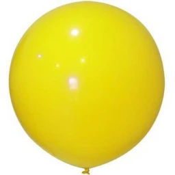 Balon Jumbo Düz 24 inç Sarı 3'li