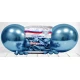 Balon Krom Parlak 5 inç Mavi 100'lü