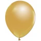Balon Metalik Düz 5 inç Altın 100'lü