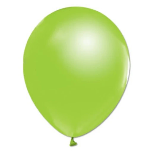 Balon Metalik 12 inç Açık Yeşil 100'lü