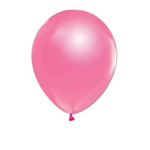 Balon Metalik 12 inç Pembe 100'lü