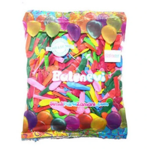 Balon Su Balonu Karışık Renkli 500'li