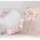 Balon Düz Pastel(makaron,pudra Balon)12 inç Karışık 100'lü