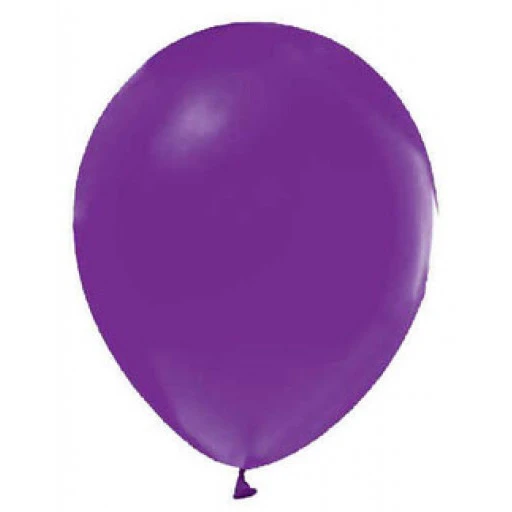 Balon Düz Pastel(makaron.pudra Balon)12 inç Lila 100'lü