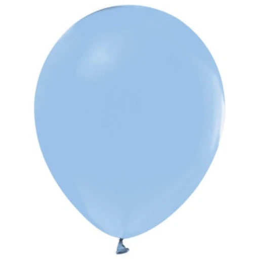 Balon Düz Pastel(makaron.pudra Balon)12 inç Pudra Mavi 100'lü