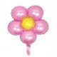 Folyo Balon Çiçek Modeli Pembe 18 inç 40cm