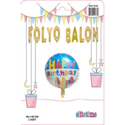 Folyo Balon Happy Birthday
