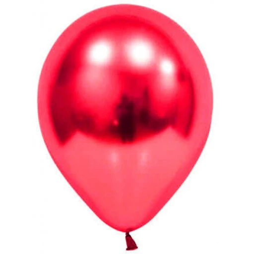 Balon Krom Parlak 12 inç Kırmızı Pk10