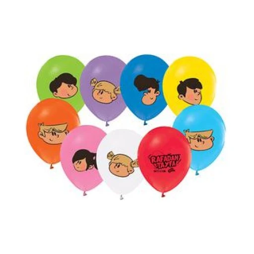 Balon 4+1 Rafadan Tayfa Baskılı Pastelpk:25