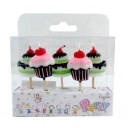 Mum Cup Kek Modeli Kürdanlı 5'li 0