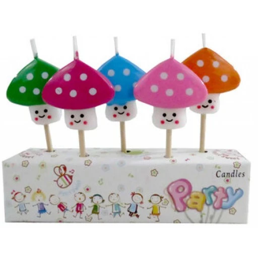 Mum Mantar Modeli Kürdanlı 5'li 0