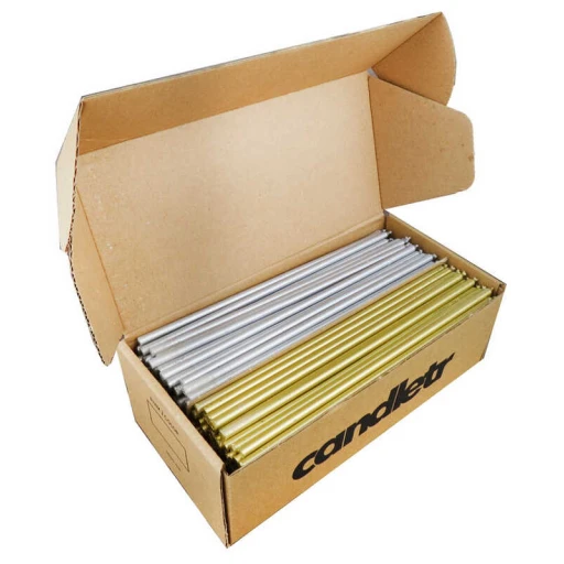 Mum Metalik 20 cm Altın Ve Gümüş 274 Adetli Set