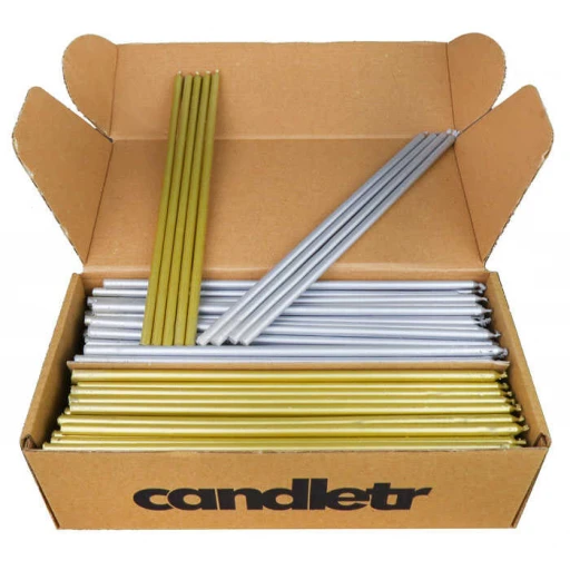 Mum Metalik 20 cm Altın Ve Gümüş 274 Adetli Set