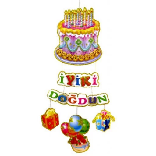 Süs İyiki Doğdun Duğum Günü Pastalı P10