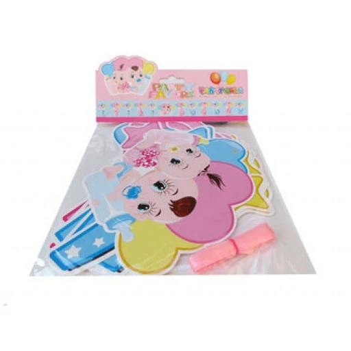 Orta Süs İyiki Doğdun Bebek Kalpli Pk100