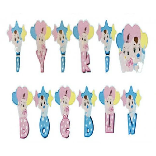 Orta Süs İyiki Doğdun Bebek Kalpli Pk100