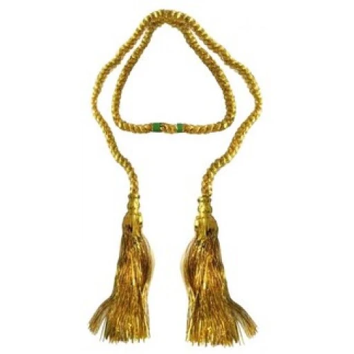 Süsmetalize Halat Modeli Püsküllü Altn 2mt P1