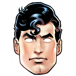 Maske Superman Parti Malzemesi