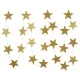 SÜS SARKIT YILDIZ METALİZE PARLAK 24 LÜ SET ALTIN 