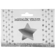 SÜS SARKIT YILDIZ METALİZE PARLAK 24 LÜ SET GÜMÜŞ