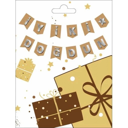 Flama İyiki Doğdun Naturel