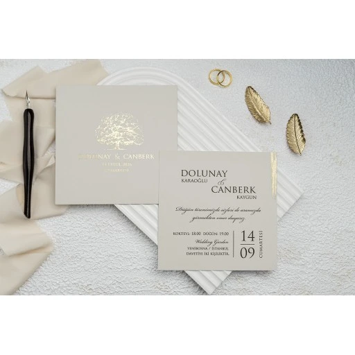 Ekonomik Düğün Davetiyesi Erdem Ekonom Davetiye 9256