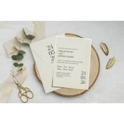 Ekonomik Düğün Davetiyesi Erdem Ekonom Davetiye 9262