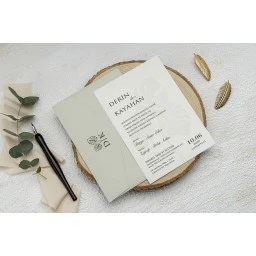 Ekonomik Düğün Davetiyesi Erdem Ekonom Davetiye 9269