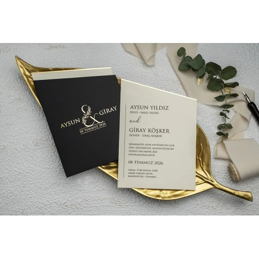 Ekonomik Düğün Davetiyesi Erdem Ekonom Davetiye 9275