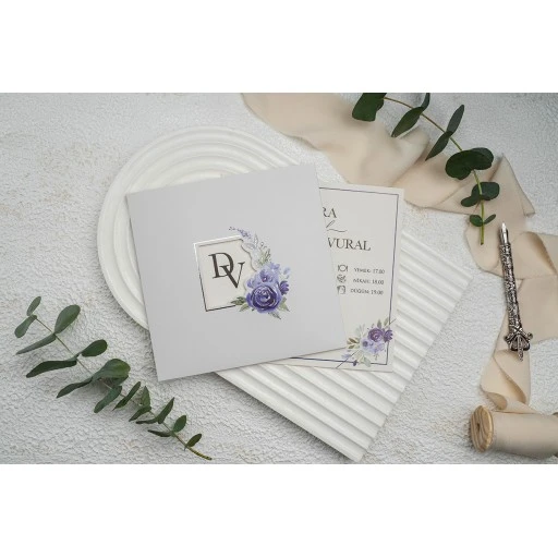 Düğün Davetiyesi Erdem Ekonom Davetiye 9333