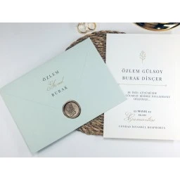 Armoni Düğün Davetiyesi Davetiye 24401