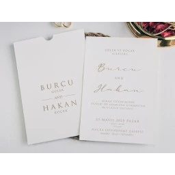 Armoni Düğün Davetiyesi Davetiye 2460